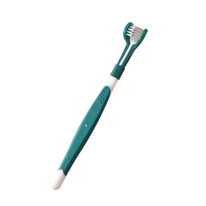 Smart 3-Sided Dog Toothbrush for Effective Plaque Removal – Ergonomic Design for Cats and Dogs 8