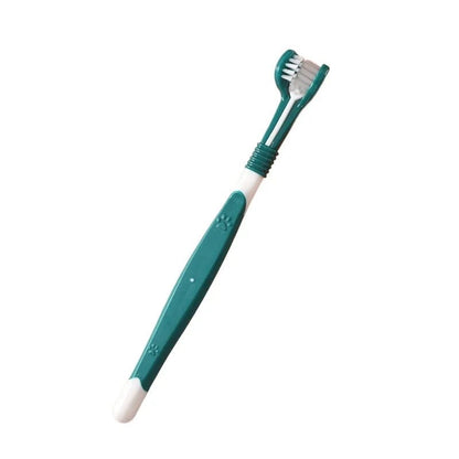 Smart 3-Sided Dog Toothbrush for Effective Plaque Removal – Ergonomic Design for Cats and Dogs 8
