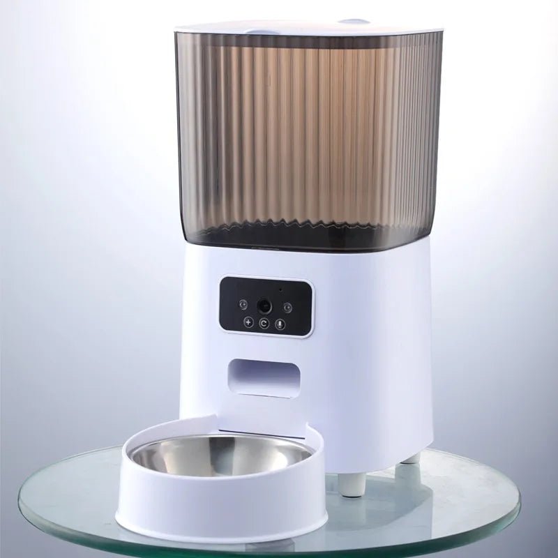 Smart Automatic Pet Feeder 5L with Camera and Voice Recording – Ideal for Cats and Dogs 8