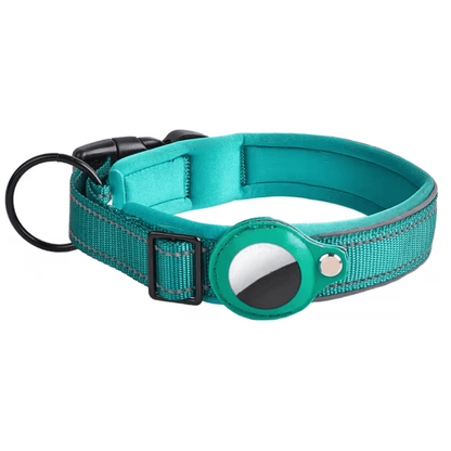 Smart Pet Tracker with Reflective Collar for Dogs and Cats – Lightweight, Durable, Bluetooth Location Tracker for Android 9