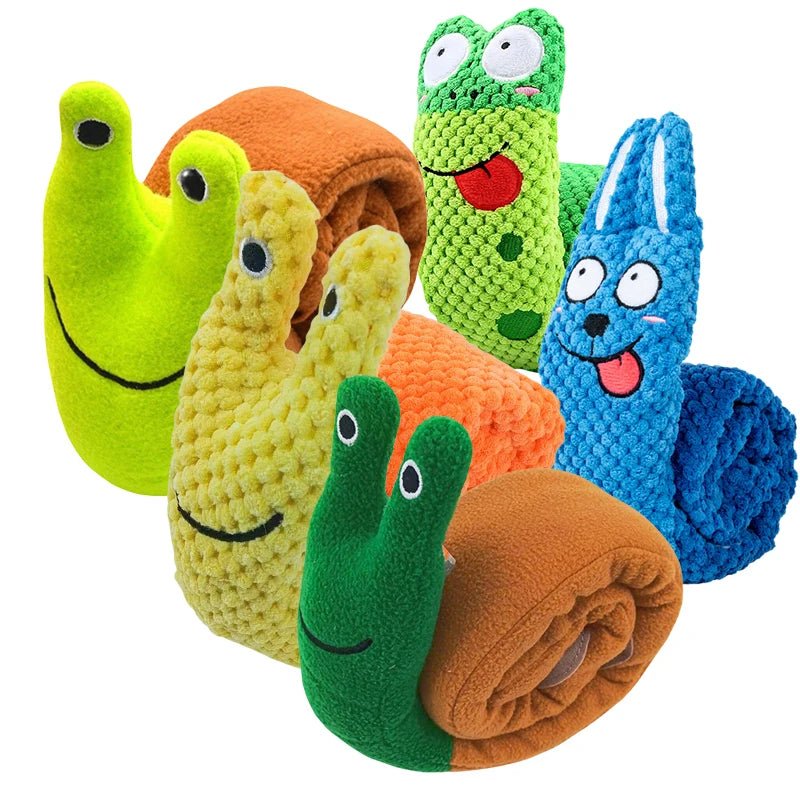 Snail-Shaped Interactive Puzzle Feeder for Dogs – Engaging Snuffle Mat for Mental Stimulation 2
