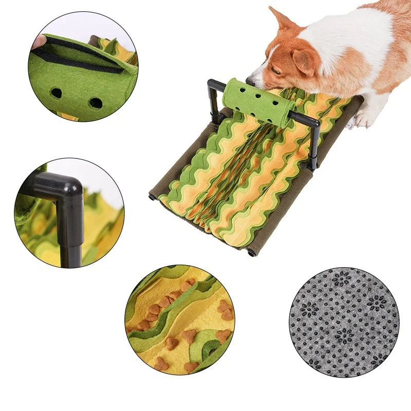 Snuffle Mat for Dogs – Stimulates Mental Activity and Slows Down Eating 3
