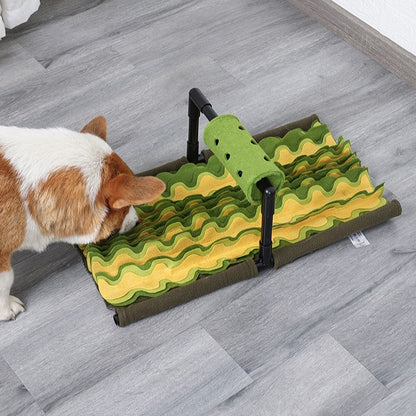 Snuffle Mat for Dogs – Stimulates Mental Activity and Slows Down Eating 4