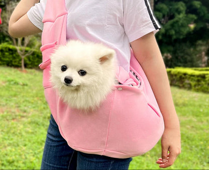 SnuggleSling Portable Pet Carrier Bag for Small Dogs and Cats – Comfortable Shoulder Sling 0