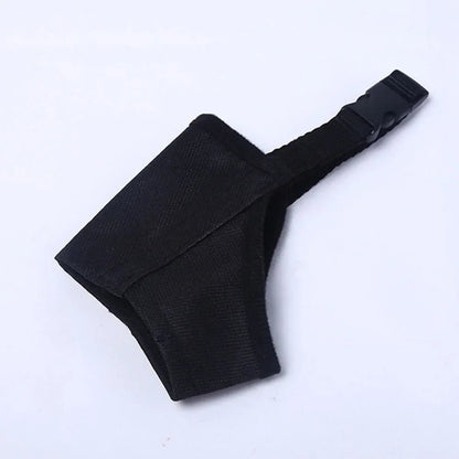 Soft Adjustable Nylon Muzzle for Small Dogs and Puppies – Comfortable and Breathable Design for Training and Safety 0