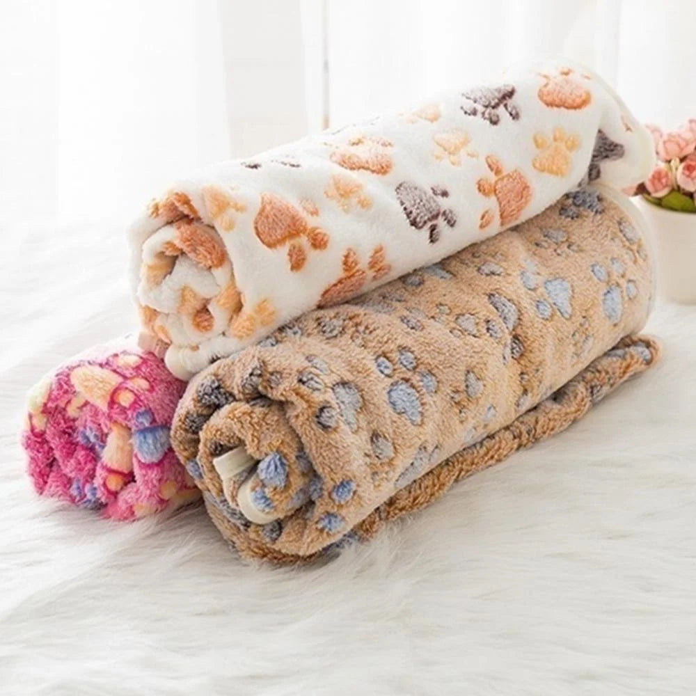Soft Coral Fleece Dog Blanket for Couch – Cozy Pet Blanket for Dogs and Cats, Machine Washable, 76x52cm 4