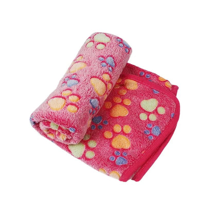 Soft Coral Fleece Dog Blanket for Couch – Cozy Pet Blanket for Dogs and Cats, Machine Washable, 76x52cm 9