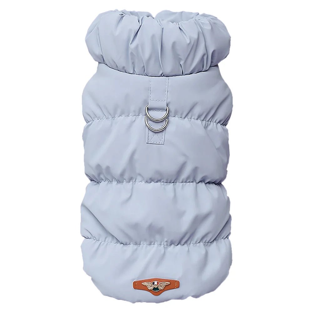 Soft Padded Dog Coat for Winter – Warm and Comfortable Jacket for Small to Medium Breeds, Available in Pink, Blue, Khaki 9
