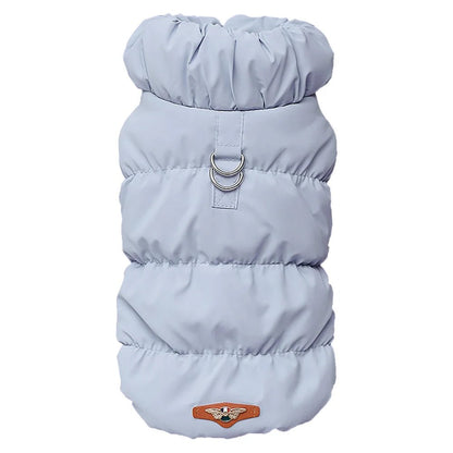 Soft Padded Dog Coat for Winter – Warm and Comfortable Jacket for Small to Medium Breeds, Available in Pink, Blue, Khaki 9
