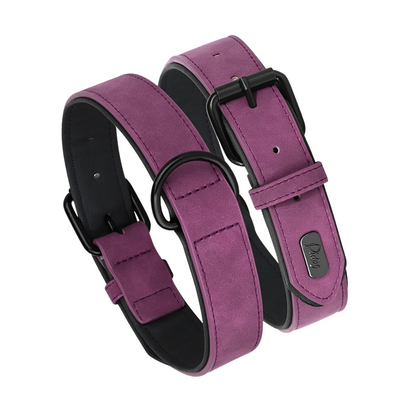 Soft Padded PU Leather Dog Collar for All Breeds – Durable and Comfortable 5