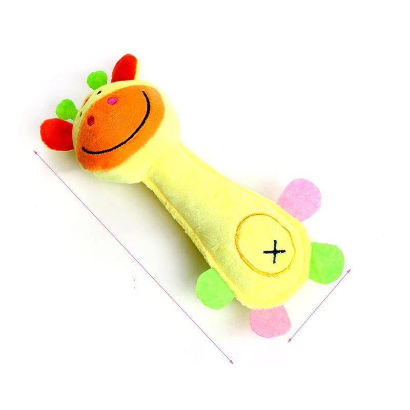 Soft Plush Dog Toy with Squeaker – Ideal for Cuddling and Chewing 2