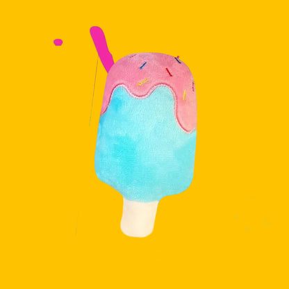 Soft Plush Fast Food Dog Toy – Hamburger or Fries with Squeaker 10