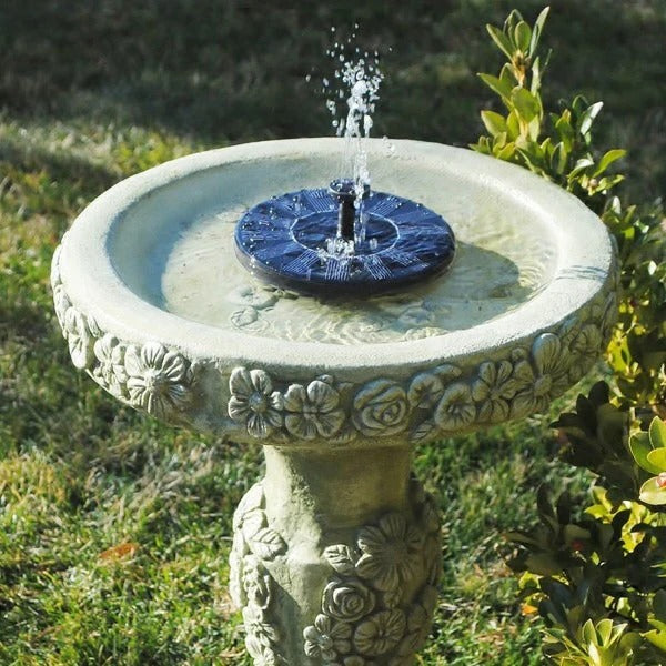 Solar Water Fountain for Garden - Eco-Friendly Outdoor Feature with Multiple Spray Patterns for Bird Baths and Ponds 0