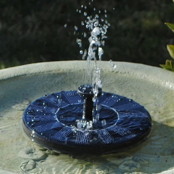 Solar Water Fountain for Garden - Eco-Friendly Outdoor Feature with Multiple Spray Patterns for Bird Baths and Ponds 2