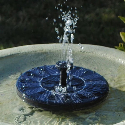 Solar Water Fountain for Garden - Eco-Friendly Outdoor Feature with Multiple Spray Patterns for Bird Baths and Ponds 2
