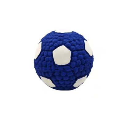 Squeaky Dog Toy Ball for Active Play and Dental Care – Soft Latex, Various Sports Designs, Ideal for All Dogs 8