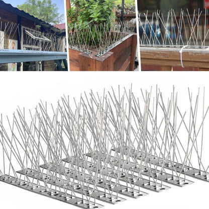 Stainless Steel Bird Repeller Spikes for Outdoor Protection – Durable and Humane Deterrent 4