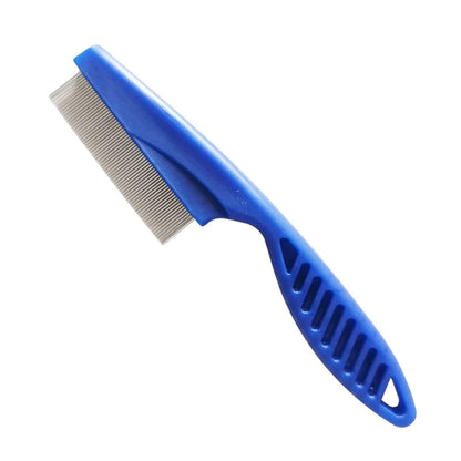 Stainless Steel Flea Comb for Cats and Dogs featuring fine teeth for gentle grooming and effective pest control. 8