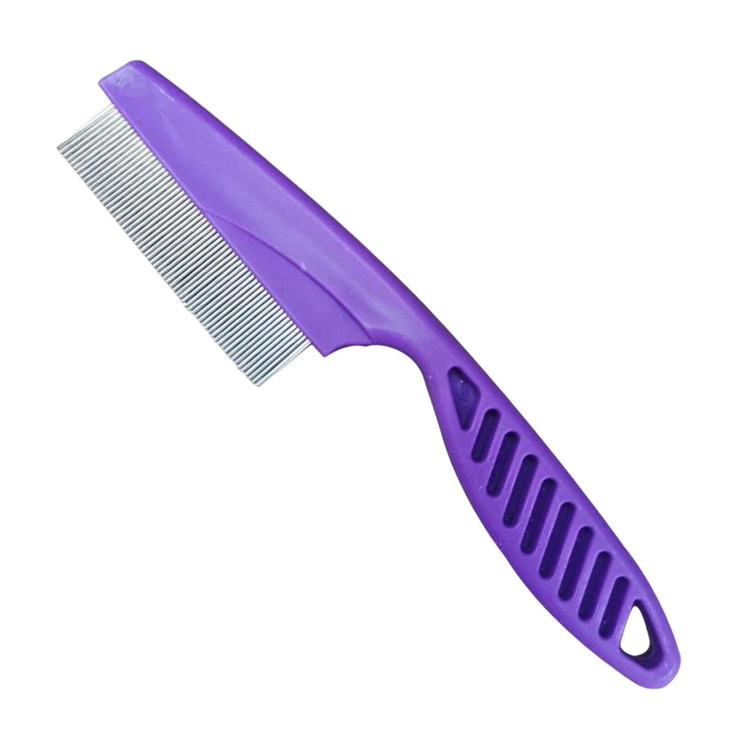 Stainless Steel Flea Comb for Cats and Dogs featuring fine teeth for gentle grooming and effective pest control. 9