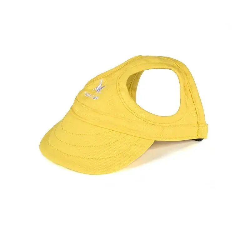 Stylish Dog Baseball Cap with Adjustable Chin Strap for Sun Protection – Comfortable Pet Hat Available in Multiple Sizes 0