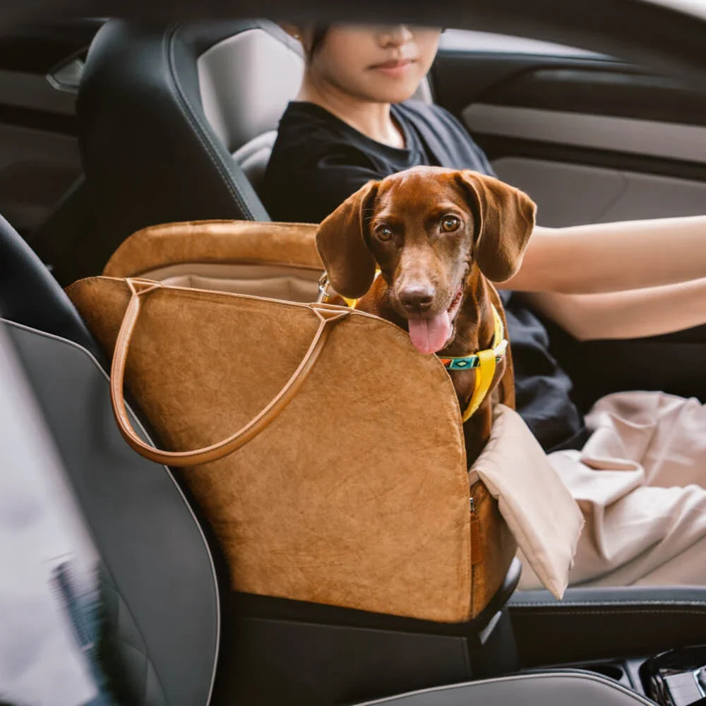 Stylish Eco-Friendly Dog Travel Bag - Lightweight, Spacious, and Multifunctional Pet Carrier for All Seasons 1