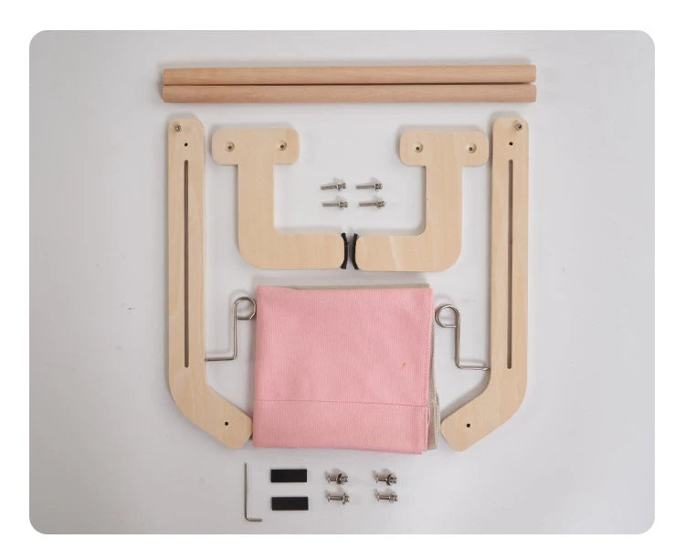 Stylish Elevated Cat Hammock Bed with Soft Fabric – Durable Wooden Frame for Cozy Relaxation and Napping 3