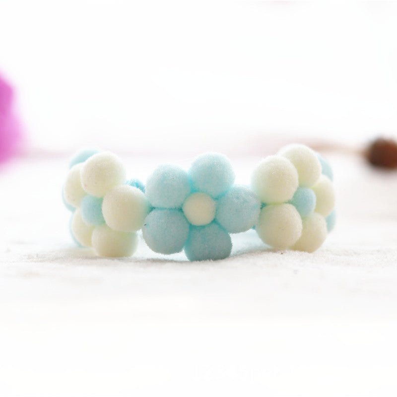 Stylish Knitted Flower Pet Collar for Small to Medium Dogs – Soft Comfortable Fit in Vibrant Colors 10