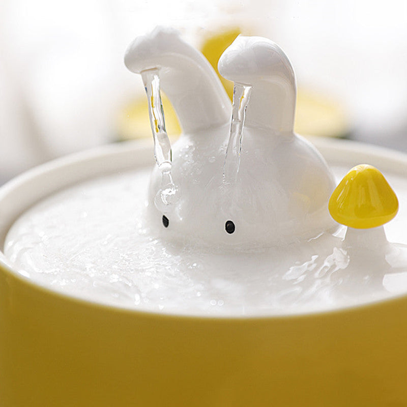 Stylish Rabbit Water Dispenser – Compact, Spill-Proof Design for Constant Hydration, Easy to Clean, 500ml Capacity 7