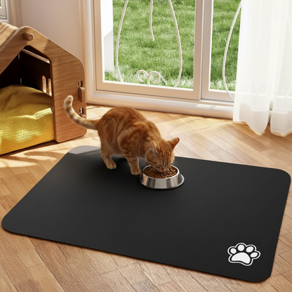 Super Absorbent Non-Slip Feeding Mat for Dogs and Cats – Stylish and Easy to Clean 2