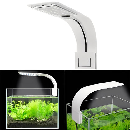 Super Slim LED Aquarium Light for Fish Tank – 0.12 Inch Thin Design with Natural Sunlight Spectrum for Vibrant Growth 0