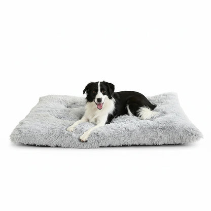 Super Soft Long Plush Large Dog Bed – Cozy Basket Design for Ultimate Comfort and Joint Support 1