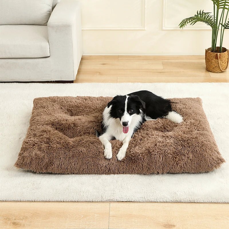 Super Soft Long Plush Large Dog Bed – Cozy Basket Design for Ultimate Comfort and Joint Support 8