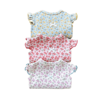 Sweet Flower Dog Vest for Small to Medium Dogs – Comfortable Fit, Pink, Red, Yellow Options 1