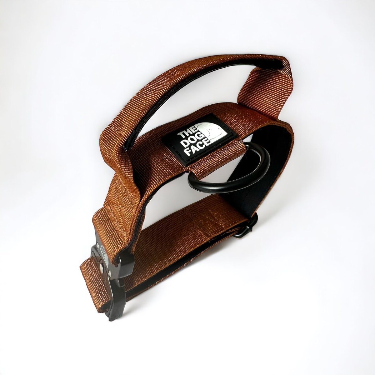 Tactical Dog Collar in Bright Orange – Durable Military-Grade Nylon with Quick Release and Control Lever, 5 cm Width 6