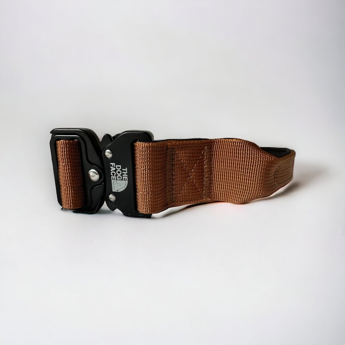 Tactical Dog Collar in Bright Orange – Durable Military-Grade Nylon with Quick Release and Control Lever, 5 cm Width 8