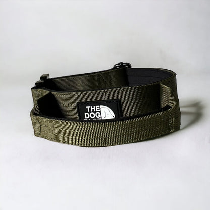 Tactical Dog Collar in Bright Orange – Durable Military-Grade Nylon with Quick Release and Control Lever, 5 cm Width 9