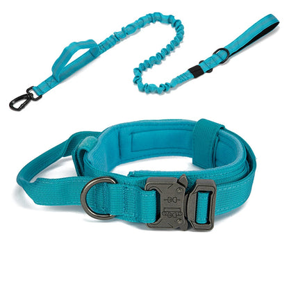 Tactical Reflective Dog Collar for Large Breeds with Padded Grip and Quick-Release Buckle – High Visibility for Outdoor Training 7