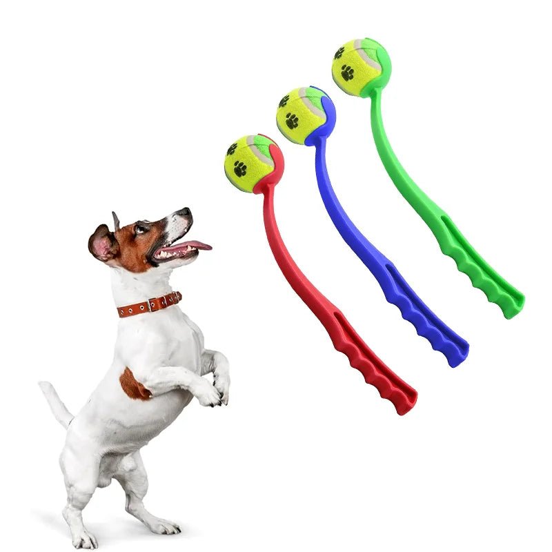 Tennis Ball Launcher for Dogs – Lightweight 38 cm Toy for Effortless Fetching 1