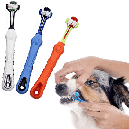 Three-Sided Dog and Cat Toothbrush – Effective Dental Care Tool for Optimal Oral Hygiene and Fresh Breath 8