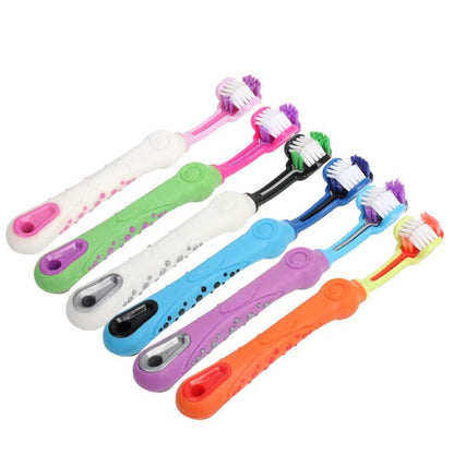 Three-Sided Toothbrush for Dogs and Cats – Effective Oral Care Tool 1