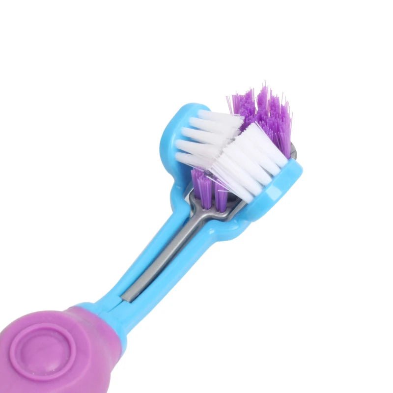 Three-Sided Toothbrush for Dogs and Cats – Effective Oral Care Tool 2