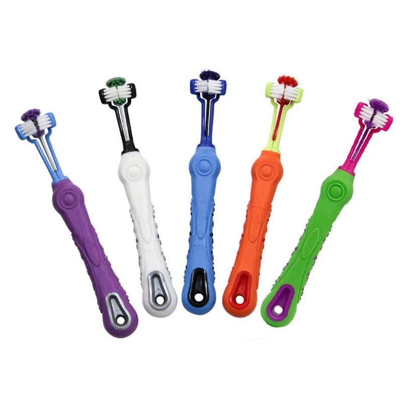 Three-Sided Toothbrush for Dogs and Cats – Effective Oral Care Tool 8