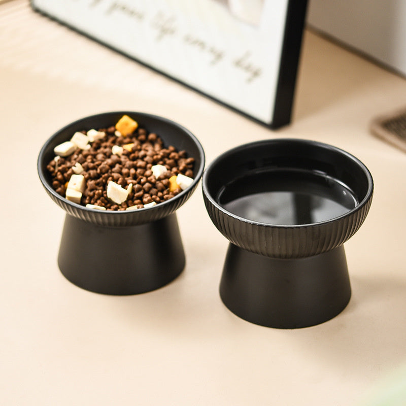 Tilted Pet Food Bowl for Cats and Small Dogs – Ergonomic Ceramic Dog Bowls for Comfortable Eating and Better Digestion 3