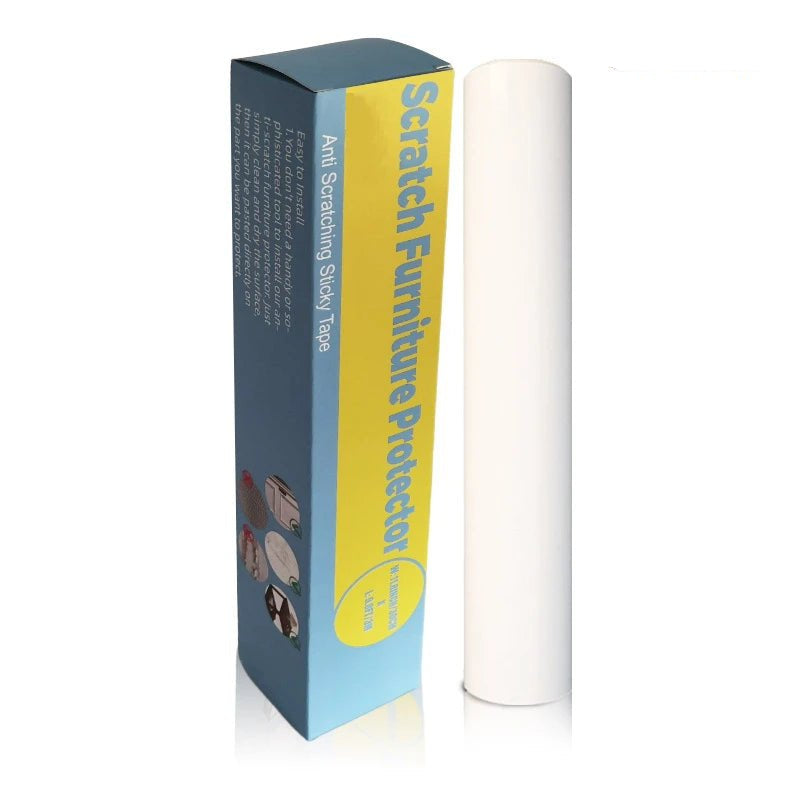 Transparent Anti-Scratch Tape for Cats – Furniture Protector and Training Solution 0