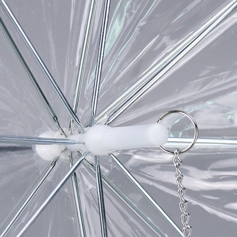 Transparent Dog Umbrella with Strap – Weatherproof Protection for Rain and Snow, 66cm 3