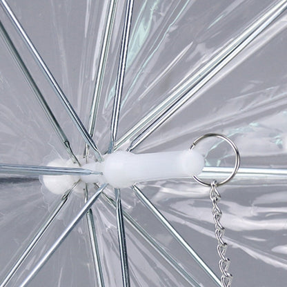 Transparent Dog Umbrella with Strap – Weatherproof Protection for Rain and Snow, 66cm 3