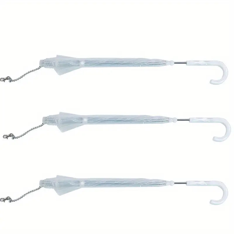 Transparent Dog Umbrella with Strap – Weatherproof Protection for Rain and Snow, 66cm 5