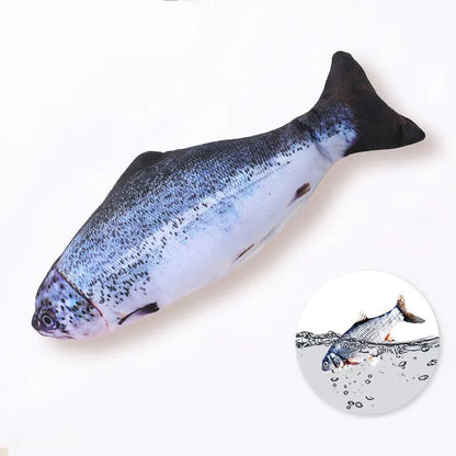 USB Rechargeable Interactive Cat Toy Fish with Lifelike Movement – Engaging Play for Cats, Durable and Portable 4