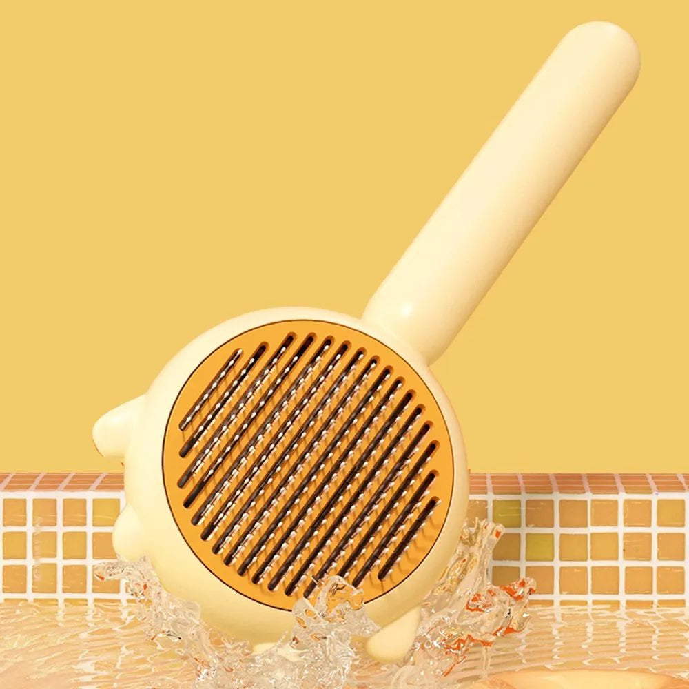 Ultimate Pet Grooming Brush for Dogs and Cats – Deshedding Brush with Skin-Friendly Needles for All Coat Types 6