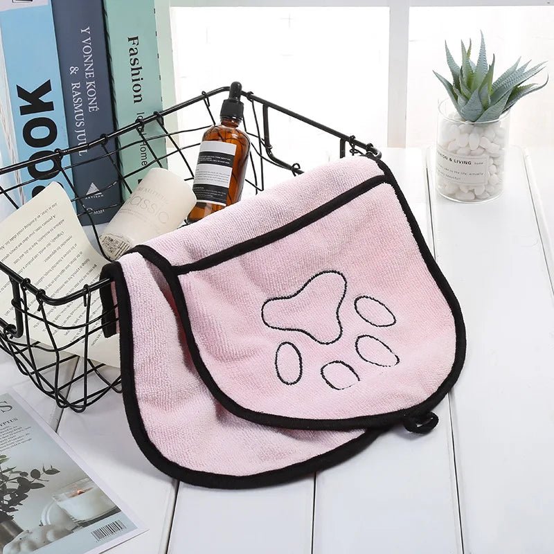 Ultra-Absorbent Dog Towel Bathrobe for Dogs and Cats – Quick Dry Microfiber Design 11